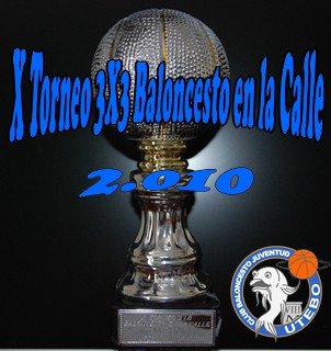 Trofeo equipo Vencedor en este 3X3 2010.<br />Fotografía: CB Juventud Utebo