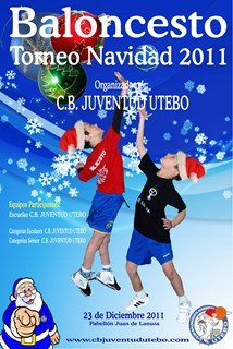 Cartel del Torneo.<br />Fotografía: CB Juventud Utebo