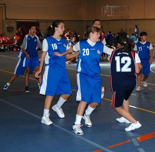 C.B. JUVENTUD UTEBO PREINFANTIL FEMENINO.<br />Fotografía: CB Juventud Utebo
