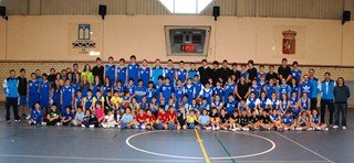 Foto de Familia Equipos C.B. JUVENTUD UTEBO.<br />Fotografía: CB Juventud Utebo