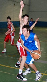 Foto de archivo encuentro de liga C.B. JUVENTUD UTEBO CADETE MASCULINO<br />Fotografía: CB Juventud Utebo