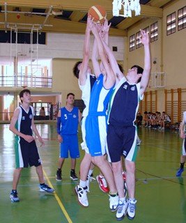 Imagen del Partido.<br />Fotografía: CB Juventud Utebo