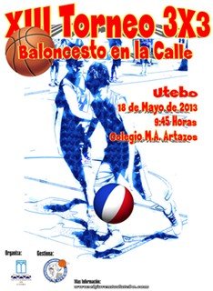 Cartel del Torneo:<br />Fotografía: CB Juventud Utebo