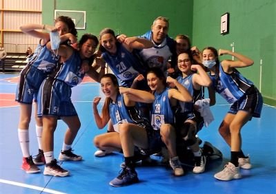 Nuestras chicas del CADETE en la pista de ST. VENECIA.<br />Fotografía: CB OCTAVUS