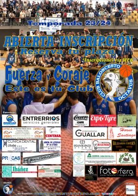 Cartel Temporada 23/24 <br />Fotografía: CB OCTAVUS