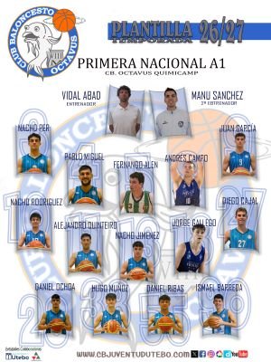 CB. OCTAVUS QUIMICAMP NACIONAL A1 (Temporada 26/27)